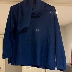 Babette blue wool sweater